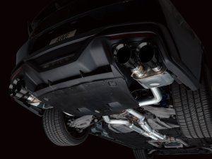 Ford Mustang Performance Exhaust - AWE Tuning - SwitchPath Cat Back - Diamond Black - 2024+